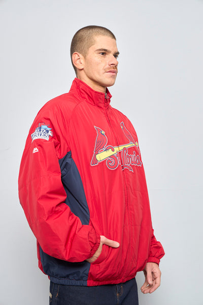 Jacket Rojo MAJESTIC Talla L – Nostalgic