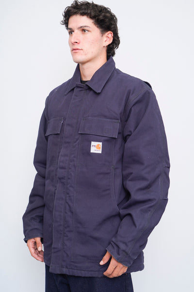 Carhartt ダークブルーカバーオール Jacket Azul Carhartt Talla M – Nostalgic