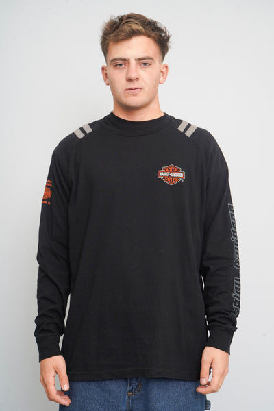 Polera Negro harley davidson Talla Xl – Nostalgic
