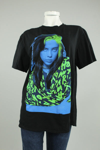 Poleras Polo Ripley Polera Negro Billie Eilish Talla Xxl Nostalgic 2025