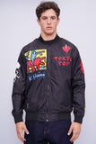 Jacket Multicolor k. haring x members only Talla S Image 0