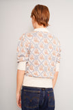 Sweater Multicolor simple retro Talla M Image 2