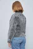 Chaqueta denim  gris levis talla S 115