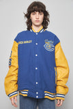 Bomber casual  azul holla talla Xxl 989