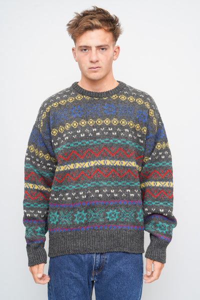 Sweater Multicolor American Eagle Talla Xl