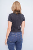 Polera Negro no comment Talla L Image 2