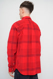 Camisa escocesa roja Columbia Talla L Image 2