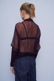 Blusa Morado Nina Ricci Talla L Image 2