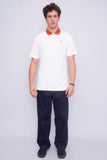 Polera Blanco air jordan Talla M Image 3