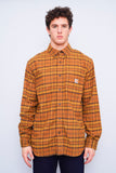 Camisa escocesa amarilla Carhartt Talla M Image 0