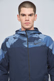 Cortaviento casual  azul nike talla S 365