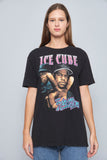 Polera casual  negro ice  cube talla L 148