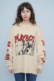 Polerón Café PLAYBOY BY PACSUN Talla L