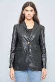 Blazer casual  negro zara talla M 542