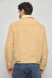 Chaqueta casual  café levis talla M 988