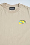 Polera casual  beige nike talla L 729