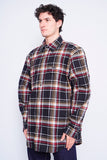 Camisa escocesa rojo/negro/cafe Carhartt Talla L Image 1