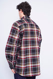 Camisa escocesa rojo/negro/cafe Carhartt Talla L Image 2