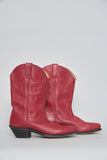 Bota vaquera  rojo durango talla 41 095