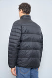 Parka casual  negro columbia talla L 552