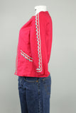 Jacket Rosado Bob Mackie Talla Xs Image 1