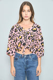 Blusa Multicolor Topshop Talla 36