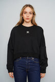Polerón Negro Adidas Talla S
