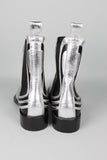 Bota/Botin plateado y negro PACO RABANNE X H&M Talla 45 Image 3