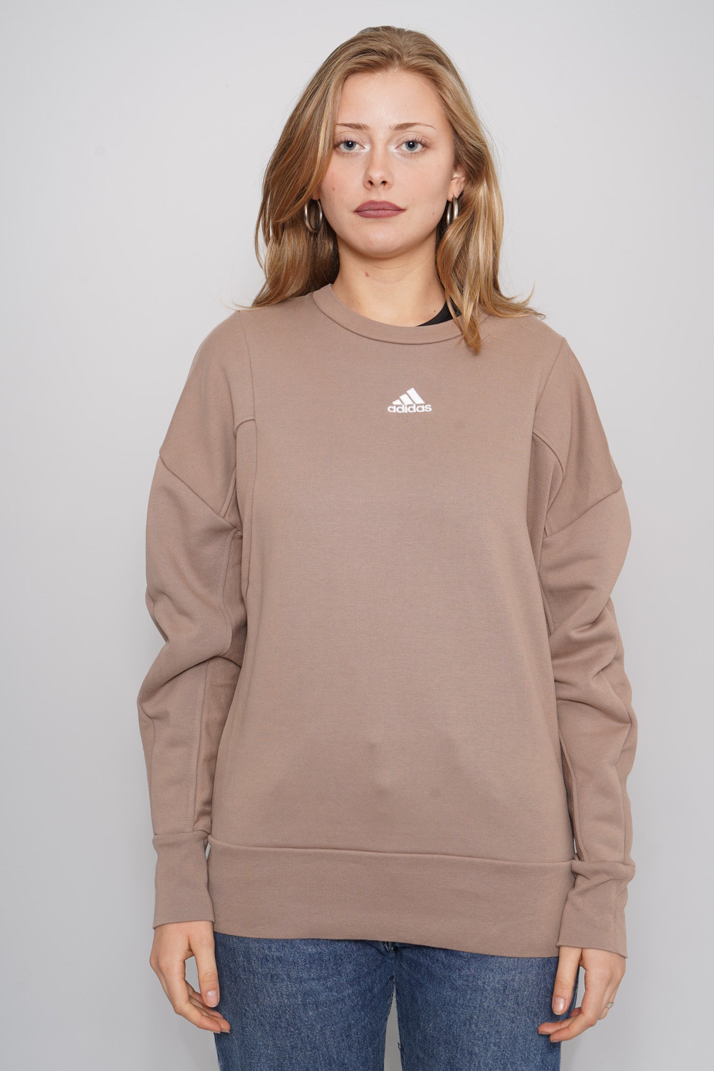 Polerón Café Adidas Talla S – Nostalgic - Main Image