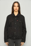 Chaqueta denim  negro levis talla M 692