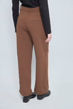 Pantalon casual  café abercrombie&fit talla S 972