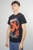 Polera Negro Metallica Talla M Image 1