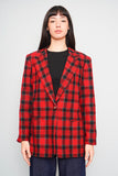 Blazer escocesa roja requirements Talla 12 Image 0