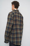 Camisa escocesa verde/azul Carhartt Talla Xl Image 2