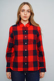 Camisa escocesa roja Tommy Hilfiger Talla S