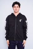Polerón Negro off white Talla S