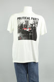 Polera Blanco Riot Society  Talla L Image 0