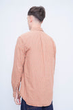 Camisa escocesa naranjo Polo Talla L Image 2