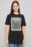 Polera casual  negro puma talla S 131