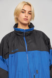 Cortaviento casual  azul columbia talla Xl 901