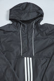 Cortaviento casual  negro  adidas talla Xl 775