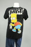 Polera Negro The Simpsons Talla Xl