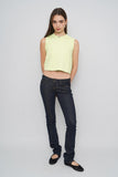 Top verde fluor Nike Talla M Image 3