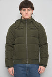 Parka casual  verde tommy hilfiger talla S 405