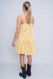 Vestido Amarillo wayf Talla M Image 2