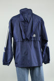 Cortaviento Azul Adidas Talla M Image 2