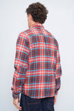 Camisa escocesa roja Patagonia Talla M Image 2