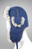 Gorro azul/gris mad bomber Talla TU Image 1
