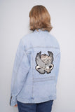 Jacket celeste harley davidson Talla TU Image 2