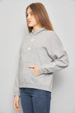 Poleron casual  gris adidas talla S 273